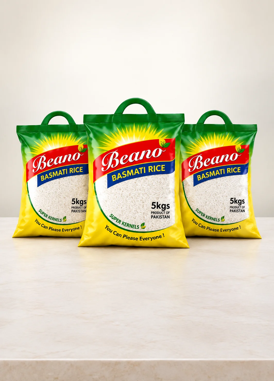 Beano 3 x 5kg Rice Bundle